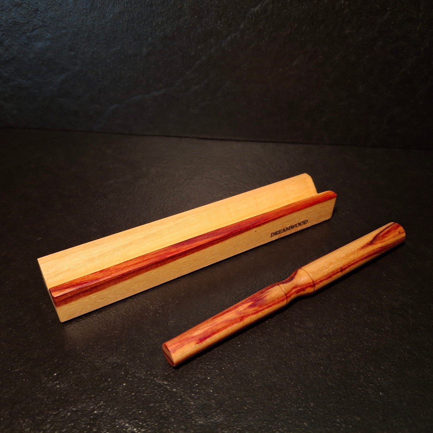 Rolling Tray & Packing Tool - Bahia Rosewood