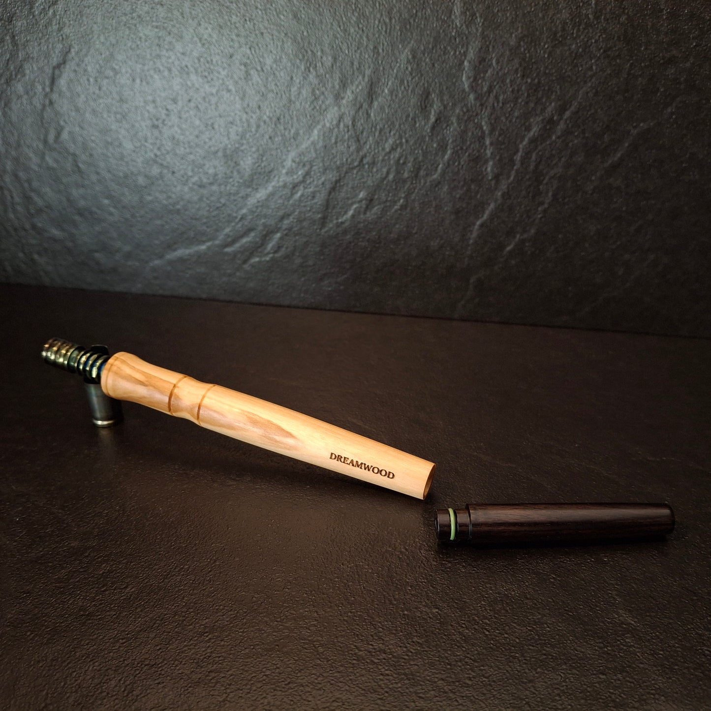 XL Wood Stem & Mouthpiece - Olivewood #2 (Dynavap / Camouflet / Tempest)