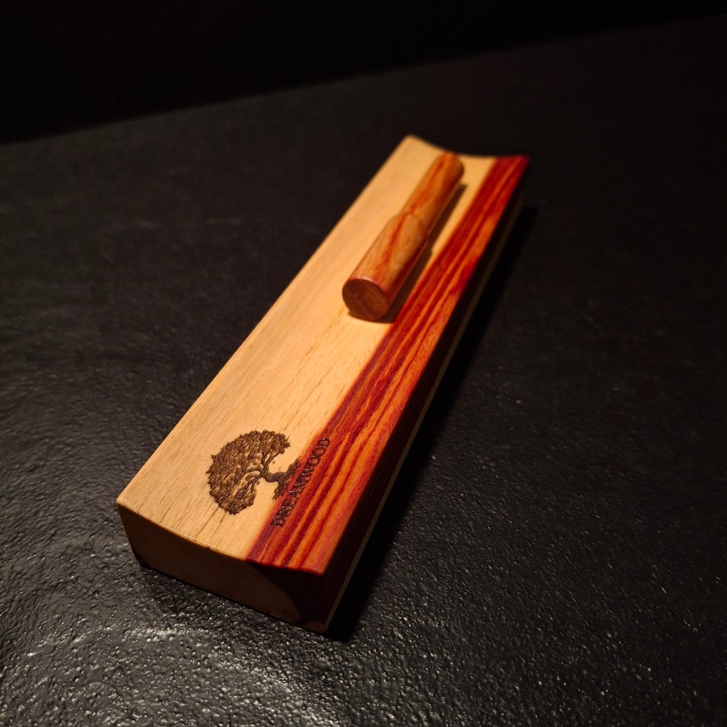 Rolling Tray & Packing Tool - Bahia Rosewood #2