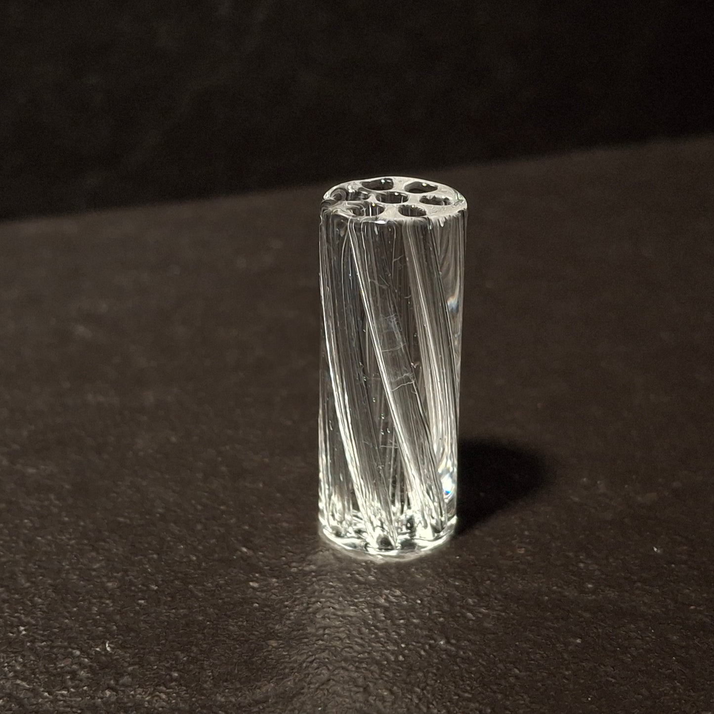 Glas Mundstück (Tip) 12mm - Klar