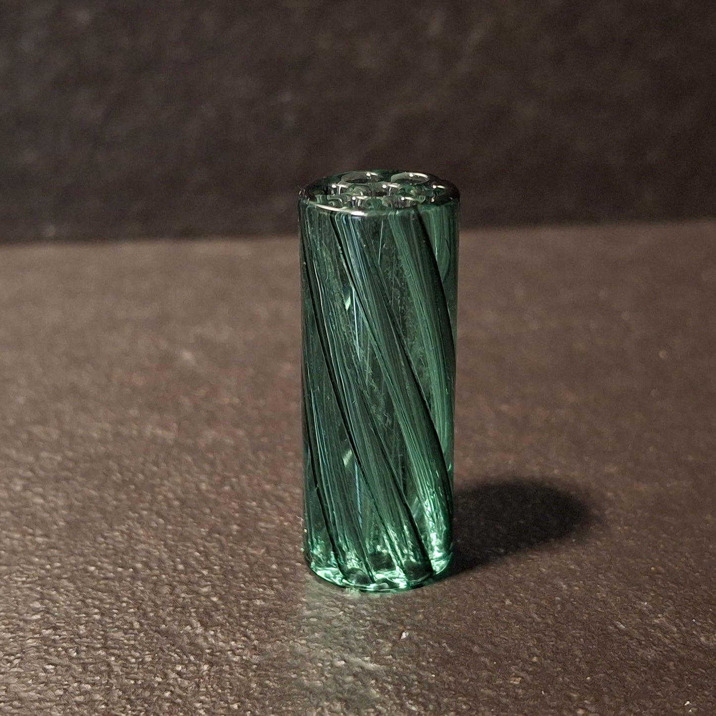 Glas Mundstück (Tip) 12mm - Türkis